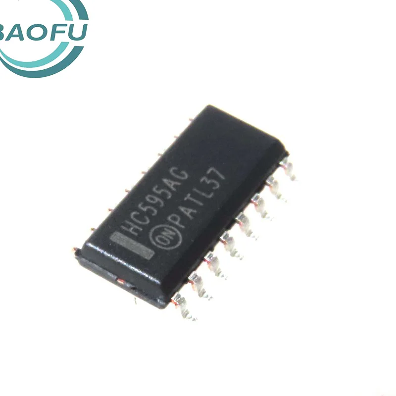 

5pcs Newly imported original MC74HC595ADR2G HC595AG SOIC-16 logic chip register