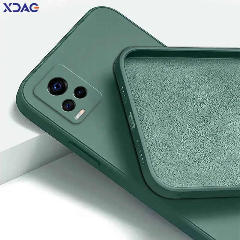 Origial Liquid Silicone Phone Case Cover for VIVOV20 VIVO V20 Pro V20Pro 5G 6.44\