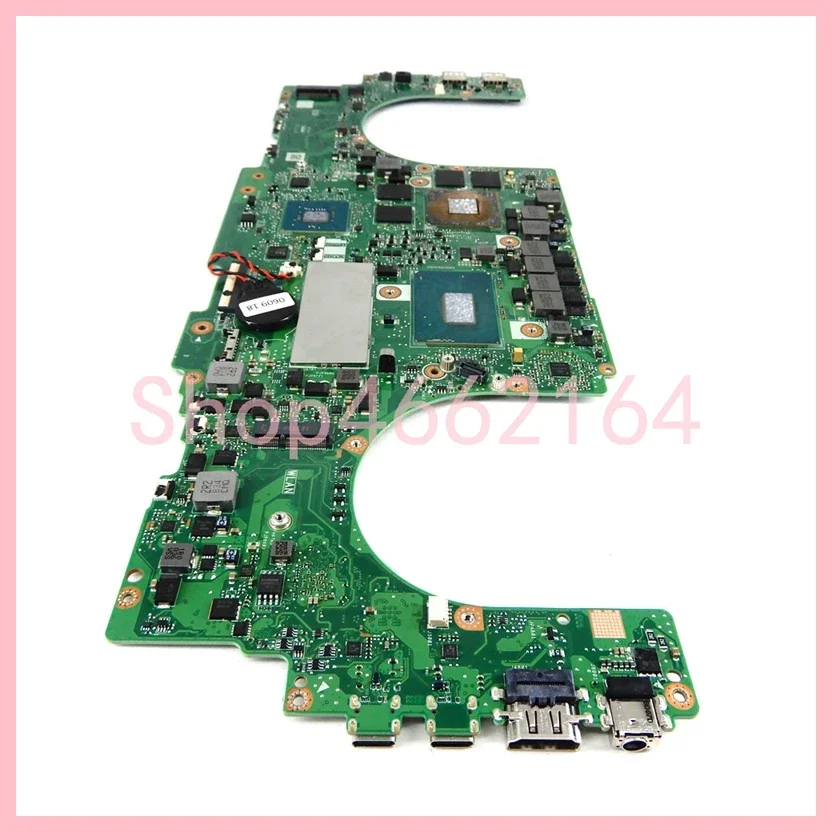 Imagem -05 - Placa-mãe Portátil para Asus Ux550gd i7 I98th Cpu 16gb de Ram Gtx1050 Gtx1050ti-v4g Gpu Mainboard Ux550gdx Ux550ge Ux550g Ux550gex