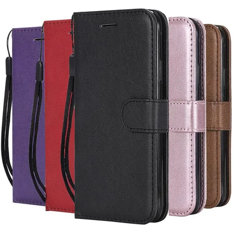 

Flip Phone Case For Apple iPhone 15 14 13 12 Mini 11 Pro X XR XS Max 6 6s 7 8 Plus SE 2020 Wallet Card Slots Leather Capa P06E