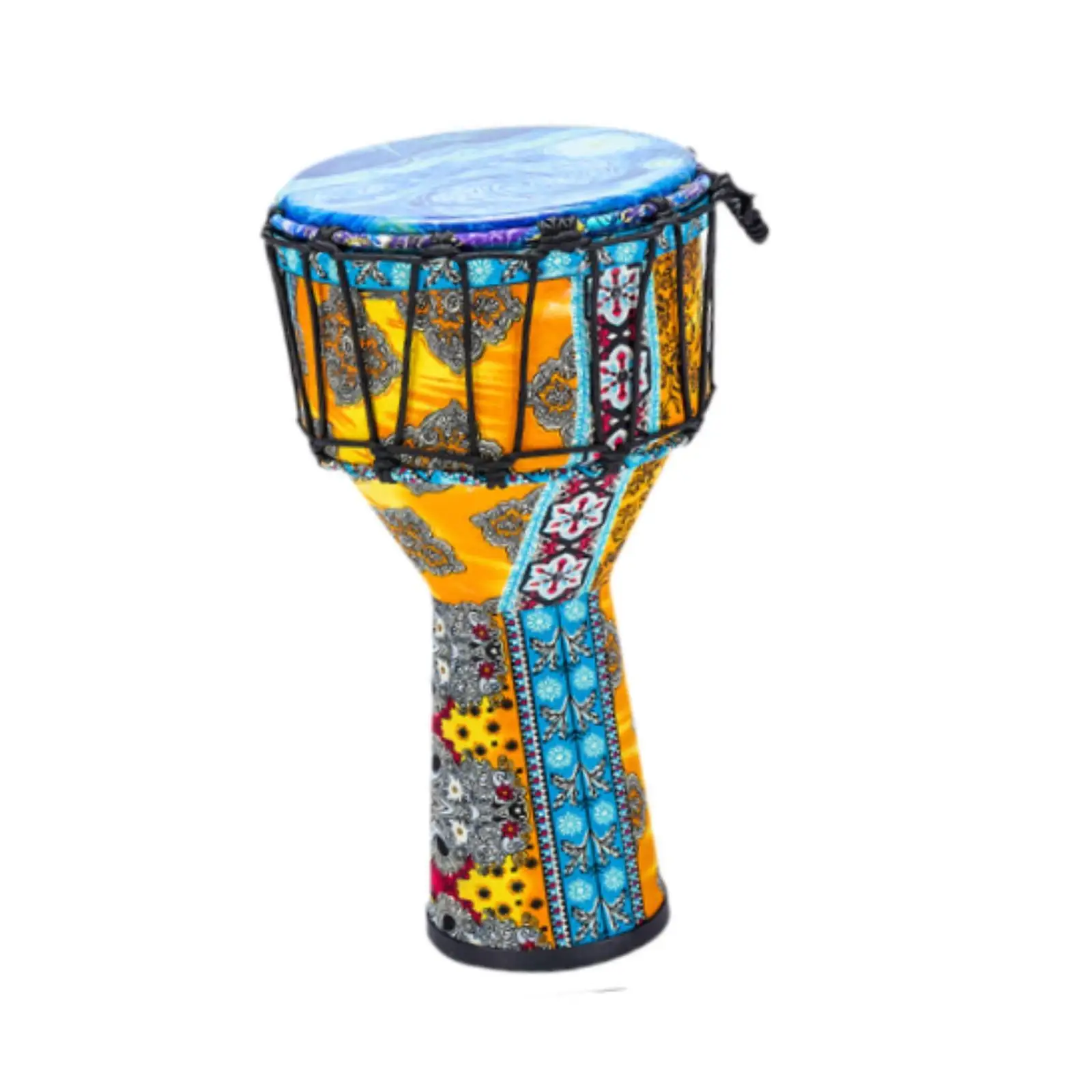 African Drum PVC Adjustable Sound Hand Drum for Children Rhythm Practice Drum Percussion Set Beginners Kids Adults