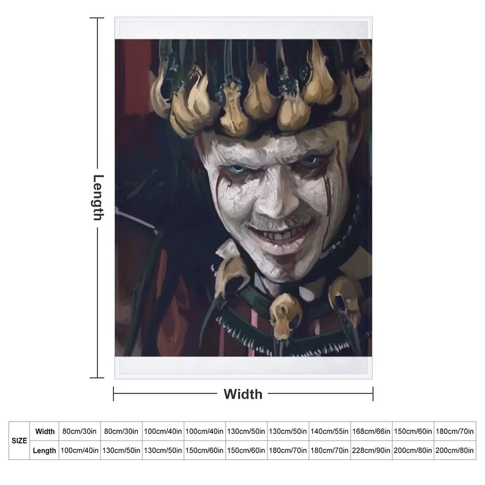Ivar the Boneless King of the Vikings Painting Throw Blanket blankets ands Designers Personalized Gift Fashion Sofas Blankets