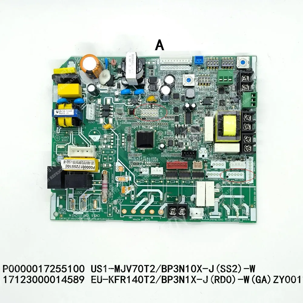 

New for Midea air conditioning motherboard 17123000014589 EU-KFR140T2/BP3N1X-J 17123000010880 P0000017255100 17123000014207