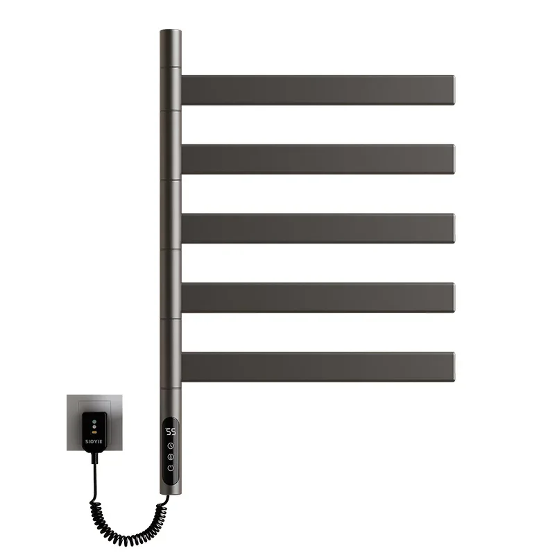 Electric towel rack, intelligent constant temperature electric heating drying rack