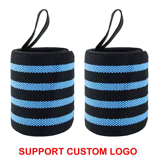 1 Pair Wristband Wrist Support Brace Straps Extra Strength Weight Lifting Wrist Wraps Bandage Fitness Gym Training Custom Logo - Image 9