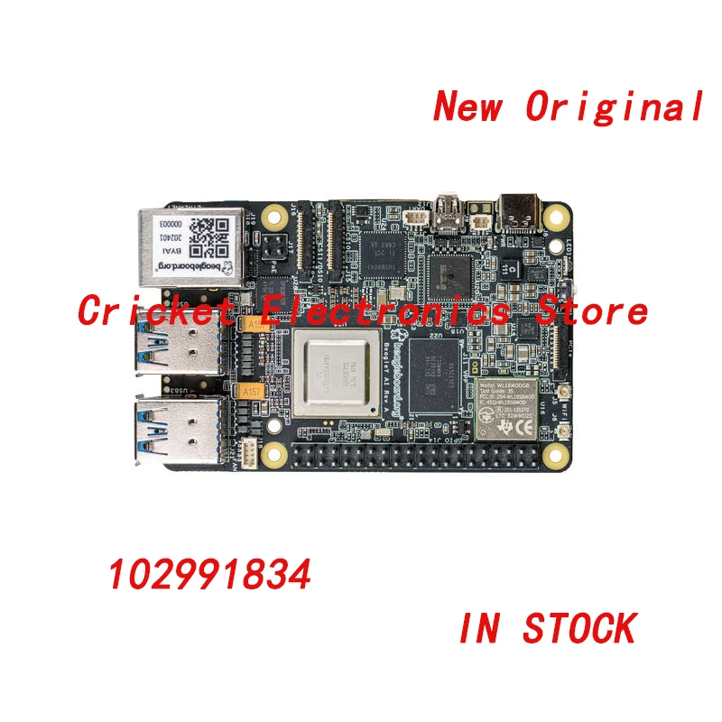 102991834 AM67A BeagleY®-AI Jacinto™ 7 ARM® Cortex®-A53 MPU Embedded Evaluation Board