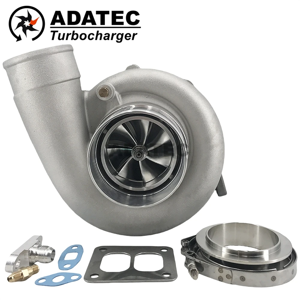 Gen2 PTE 7675 PTE7675 Turbo T4 Twin Scoll Vband 1.25AR توربينات المياه المبردة كرة سيراميك تحمل شاحن توربيني عالي الأداء #1