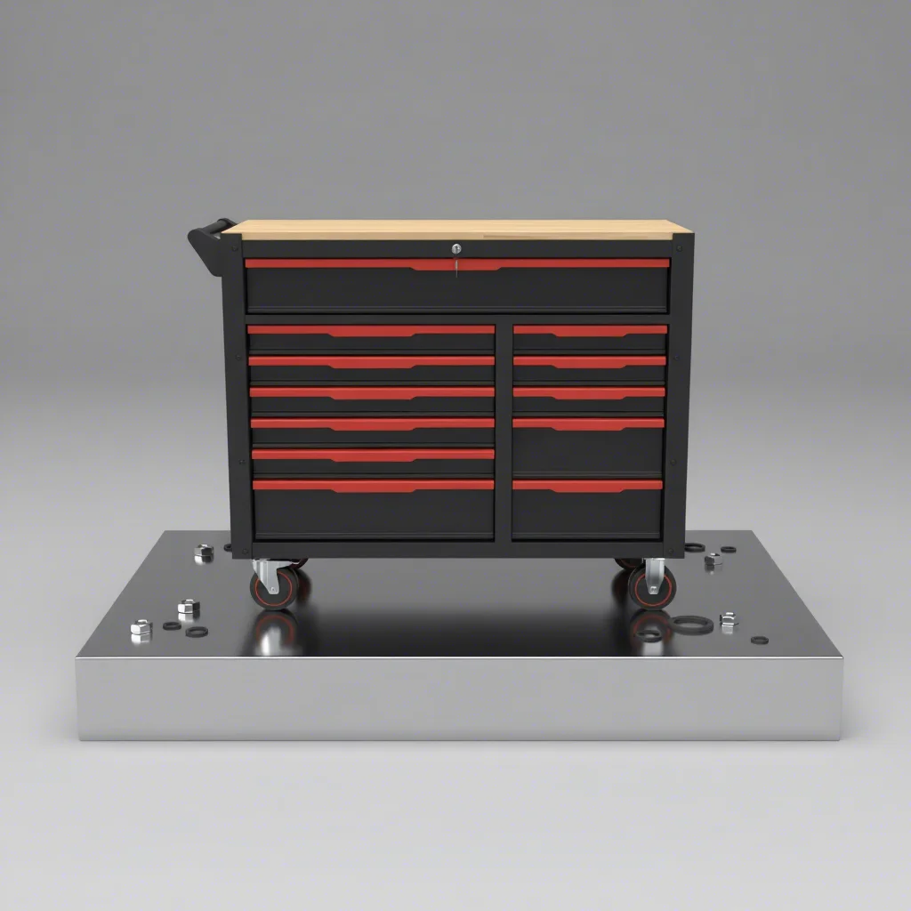 Customized Heavy Duty Multi-drawer Tool Chest Garage Workshop Rolling Tool Storage Cabinet with Lockable Drawers Tool Cabinet