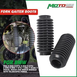For BMW R50/5 R60/5 R75/5 R60/6 R75/6 R90/6 R60/7 R75/7 2PCS Fork Gaiter Boot Motorcycle Accessories Protect Fork Dust Covers