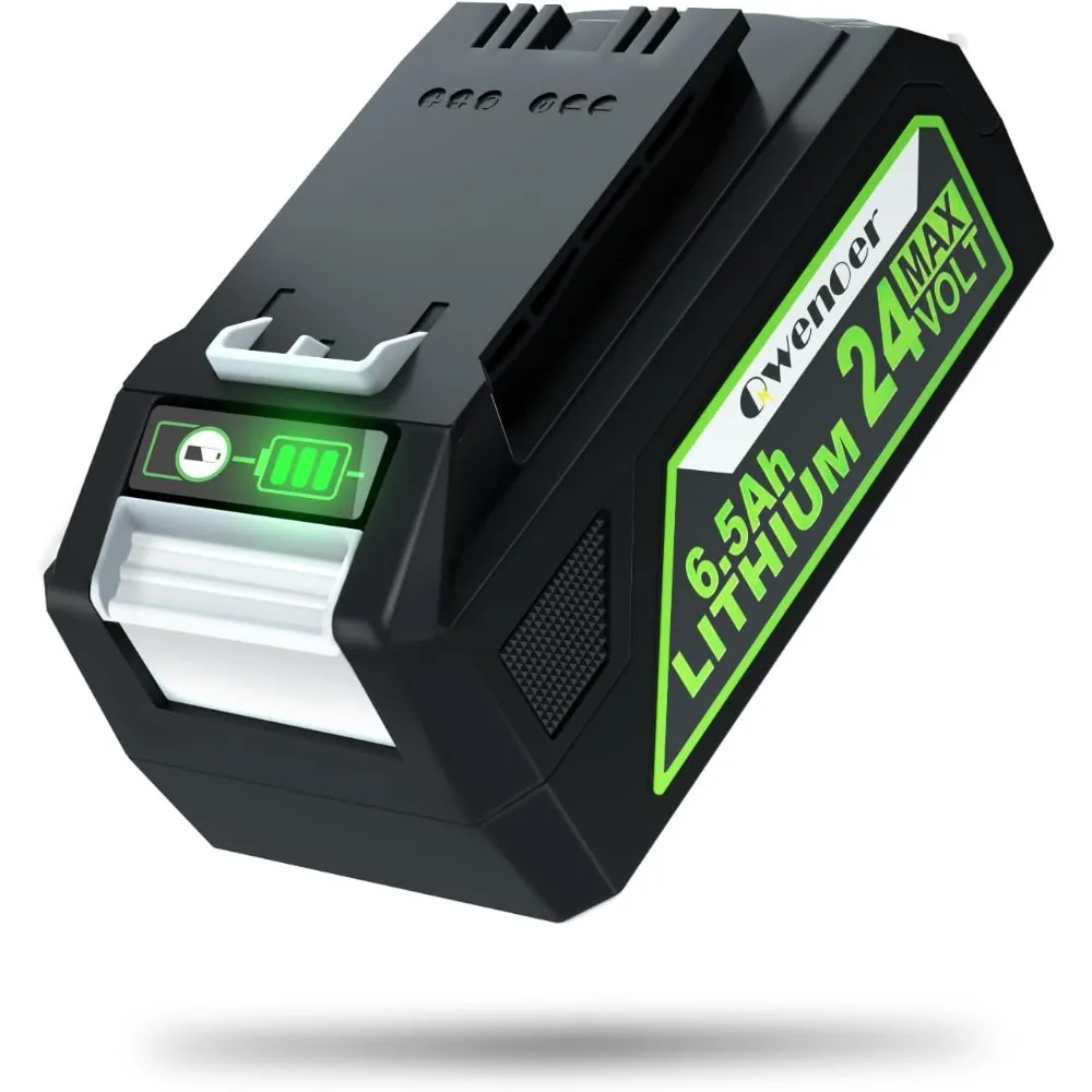 

Аккумулятор 24В 6.5Ач с увеличенным временем работы, совместимый с отдельными моделями беспроводных пылесосов 24В, включая 3789U, 3797V