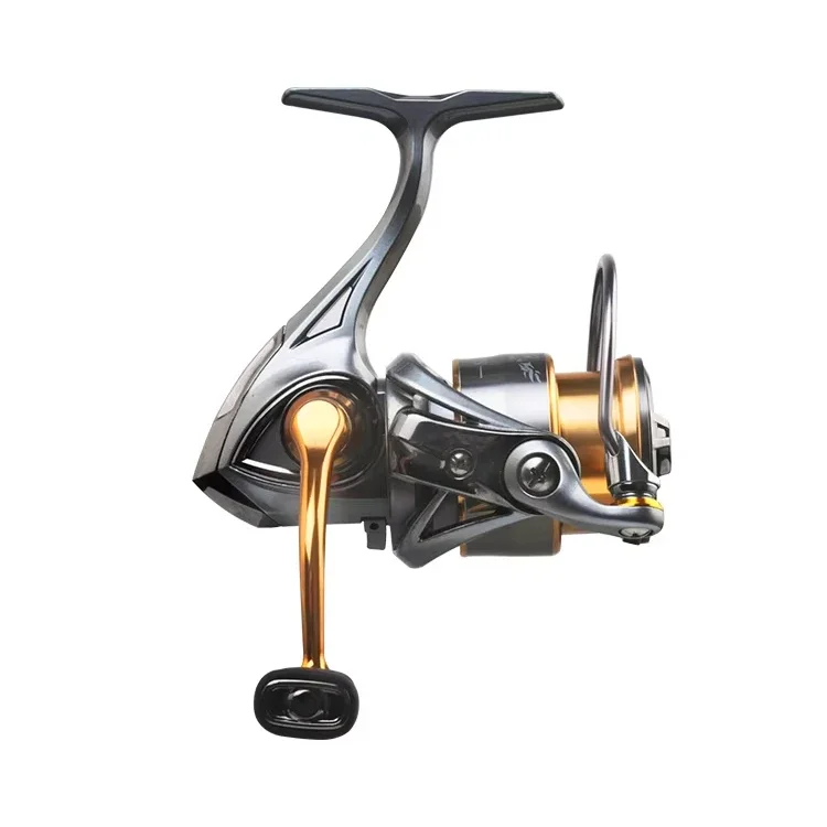 Reel pancing Hefeng de pesca, reel spinning dengan spool logam untuk memancing.
