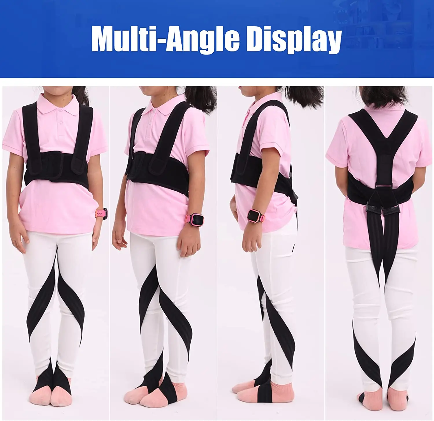 O/X Legs Type Correction Belt Legs Posture Corrector Band Bandage Unisex O/X Legs Bandage Lightweight Pediatric Straighten Belt