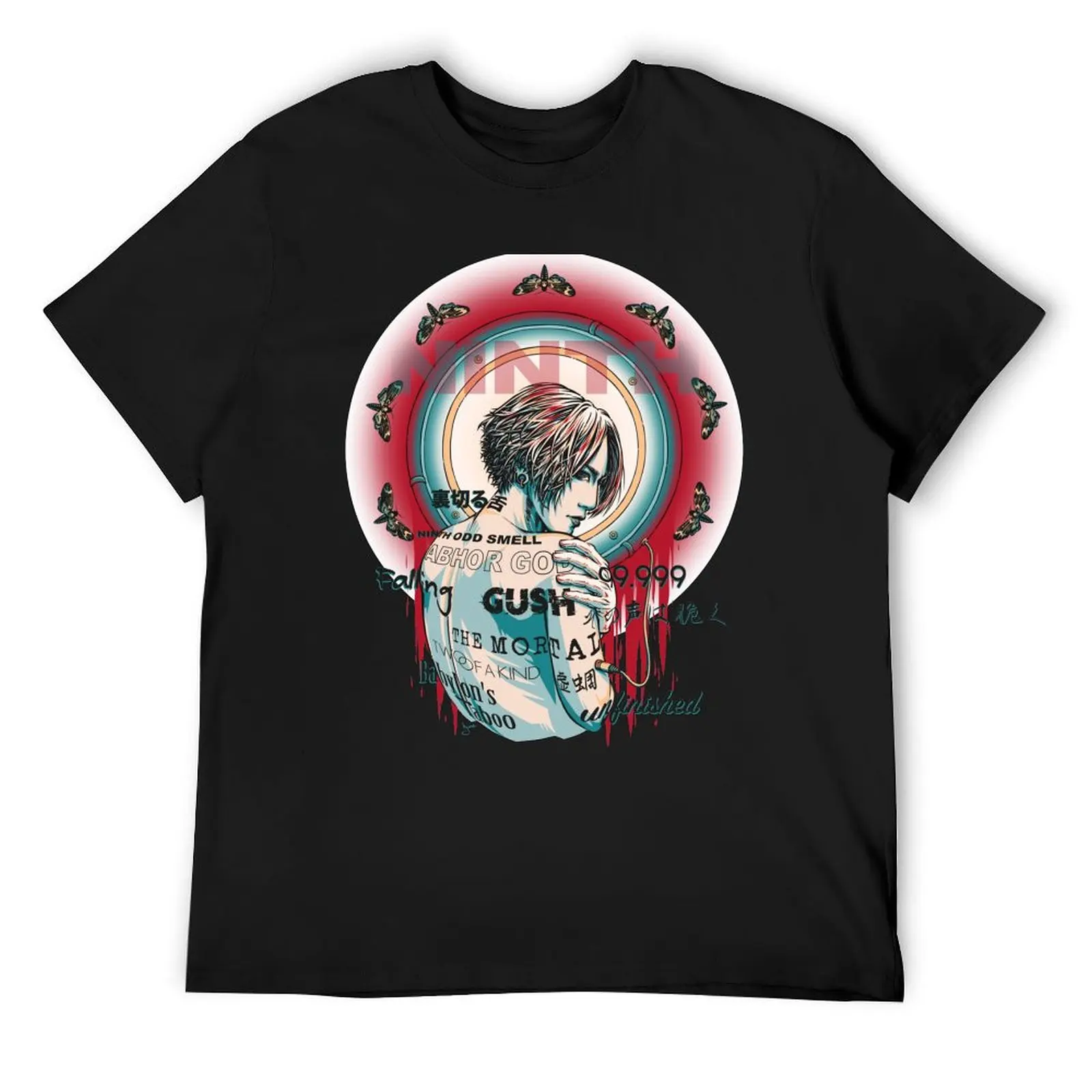 

THE NINTH - white version - T-Shirt customizeds shirts graphic tees korean fashion mens graphic t-shirts anime