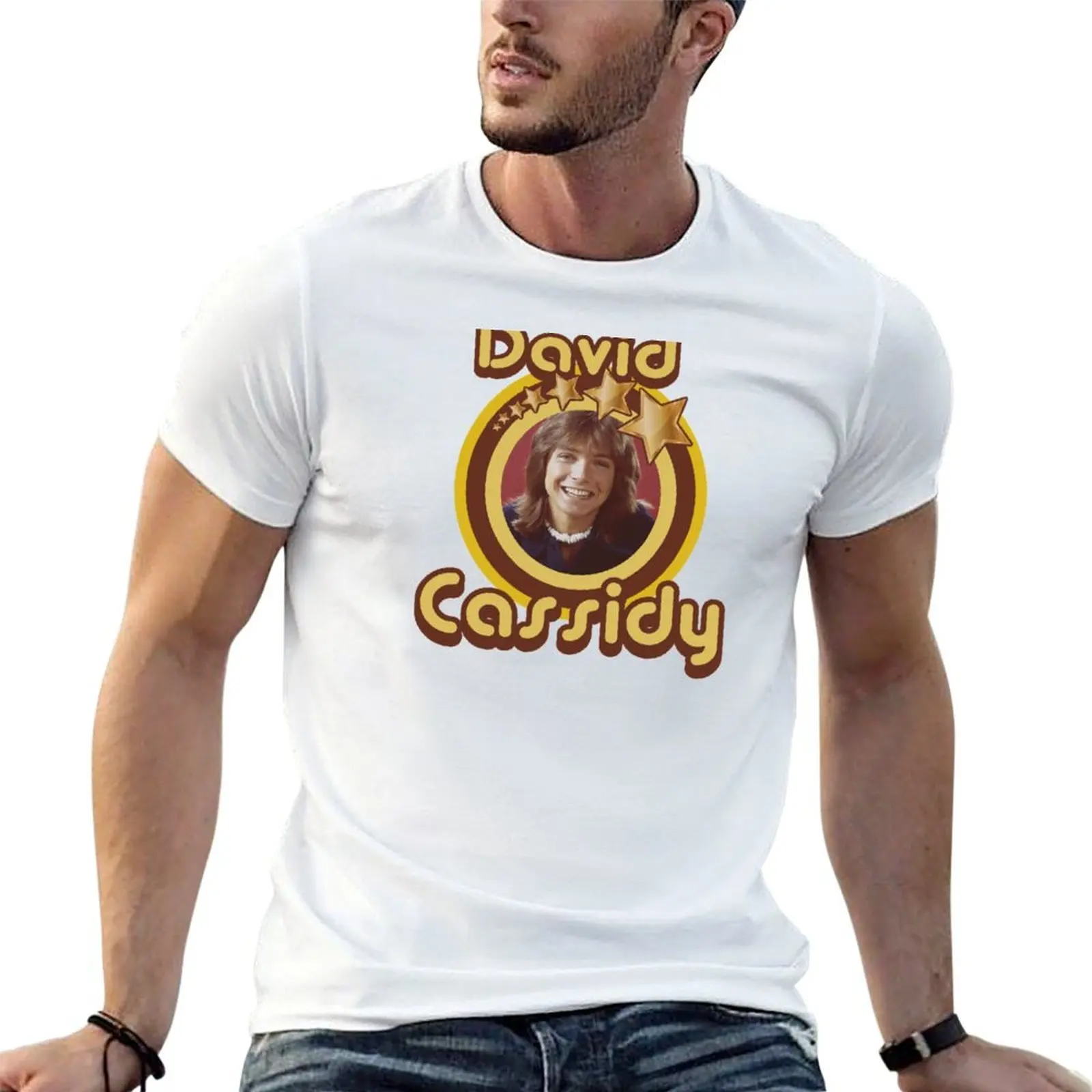 

Star Tribute: David Cassidy T-Shirt man t shirt summer graphic t shirts for man t shirt personalised T-Shirt