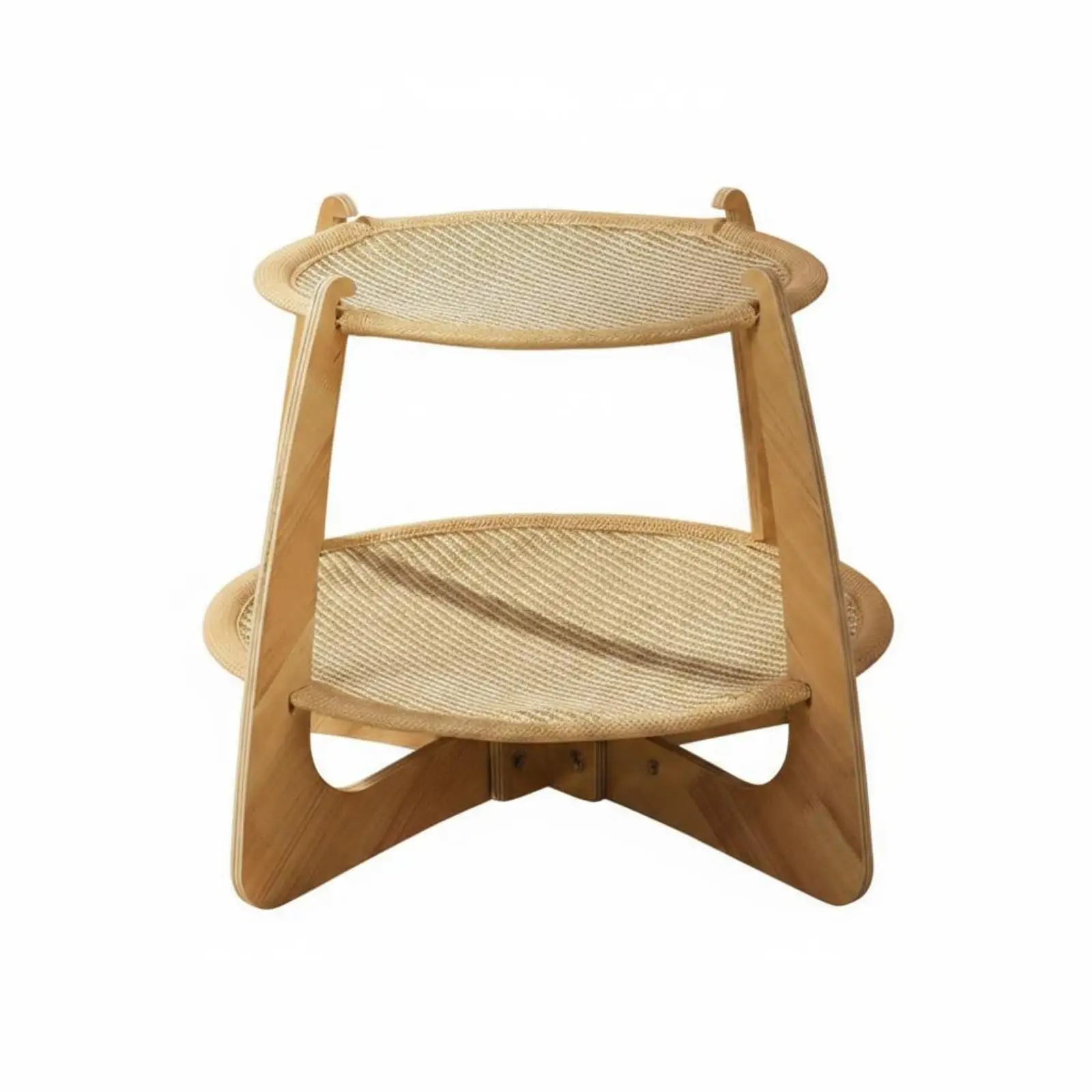 Sisal Cat Scratcher Bed Breathable Sisal Cat Sofa Multi-Function for Cats, Small Dogs, Summer, Indoor - view 2