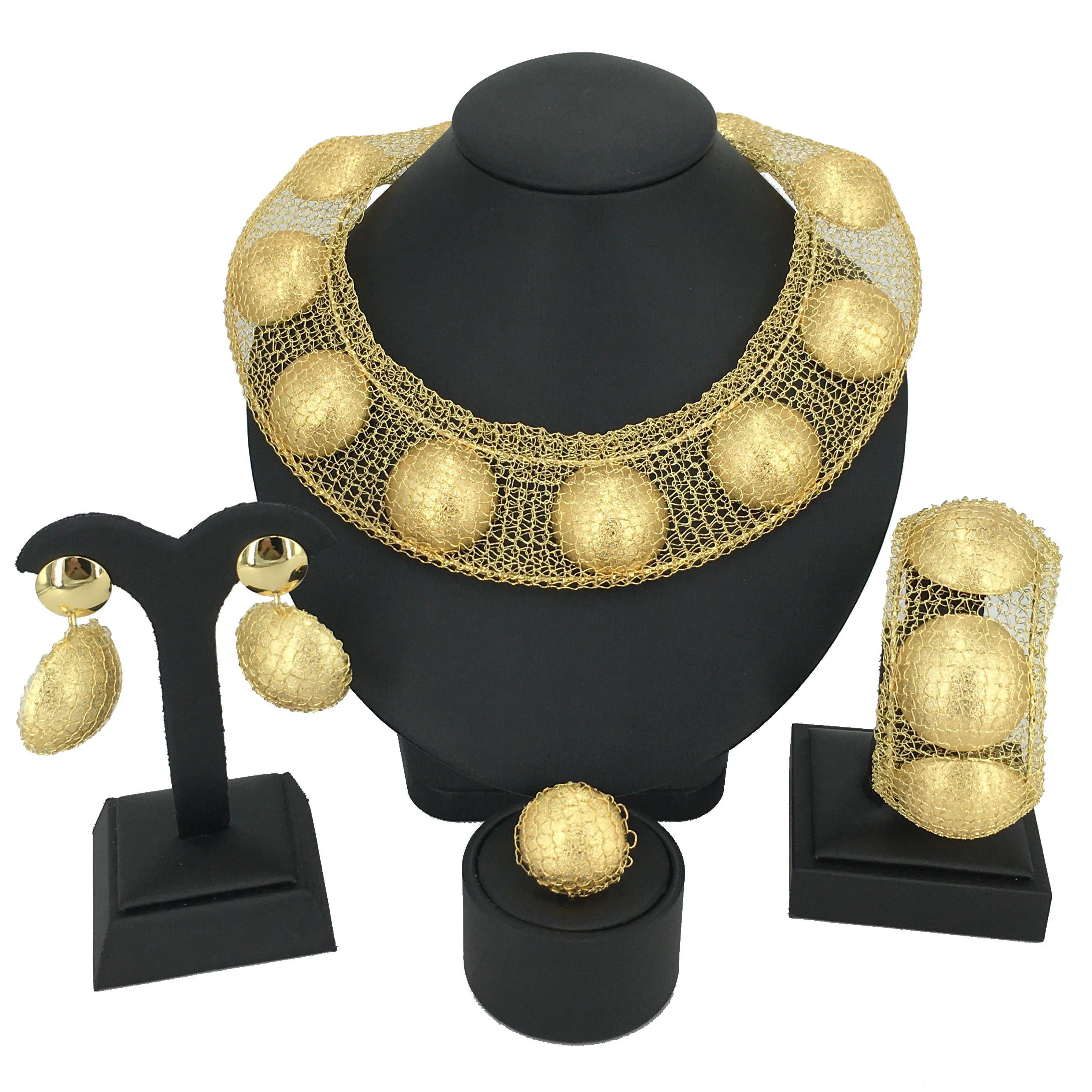 

Yuminglai Big Jewelry Brazilian Jewelry Sets For Women FHK13565