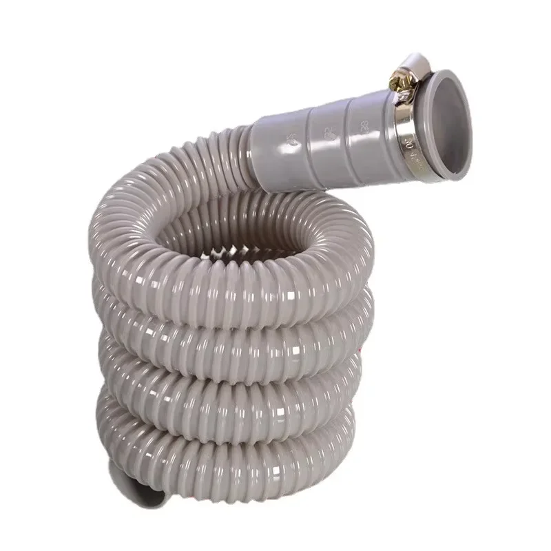 Fully Automatic Washing Machine Drainage Pipe Outlet Pipe Washbasin Dish Basin Lengthening and Extending Downpipe Fittings