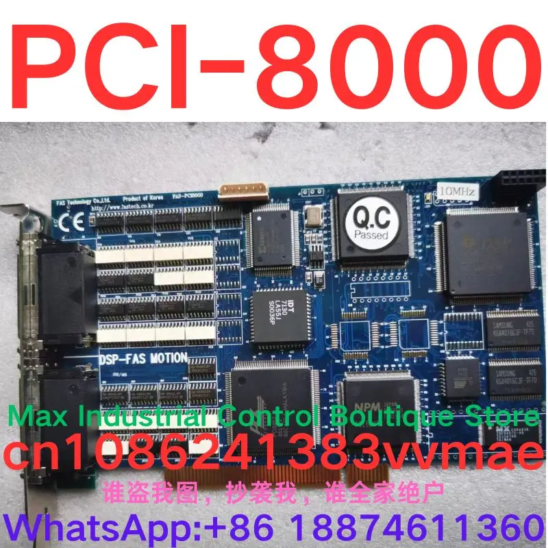 Second hand test OK  Motion Control Card    PCI-8000