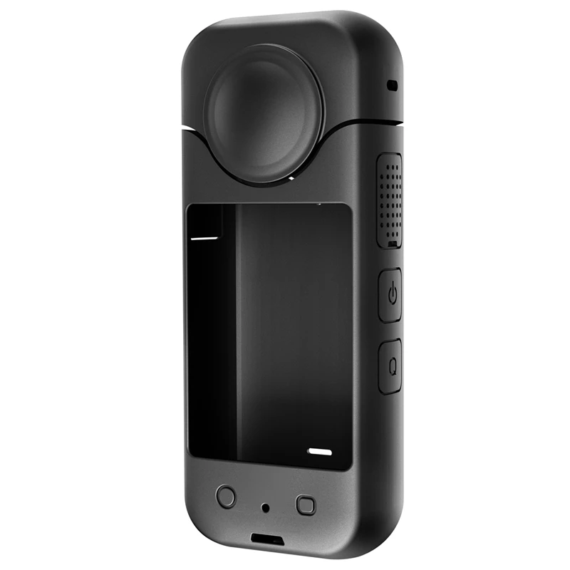 สําหรับ Insta360 X3 ซิลิโคนกรณีอุปกรณ์เสริมสําหรับกล้อง Action ชุด Body Full รอบฝาครอบป้องกันเลนส์ป้องกันรอยขีดข่วน