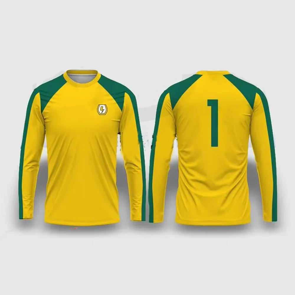 Inazuma Eleven Number 1 Jersey Men Women Long Sleeve Soccer Tees Unisex Unisex Streetwear Football T-shirt Graphic Print Tshirts