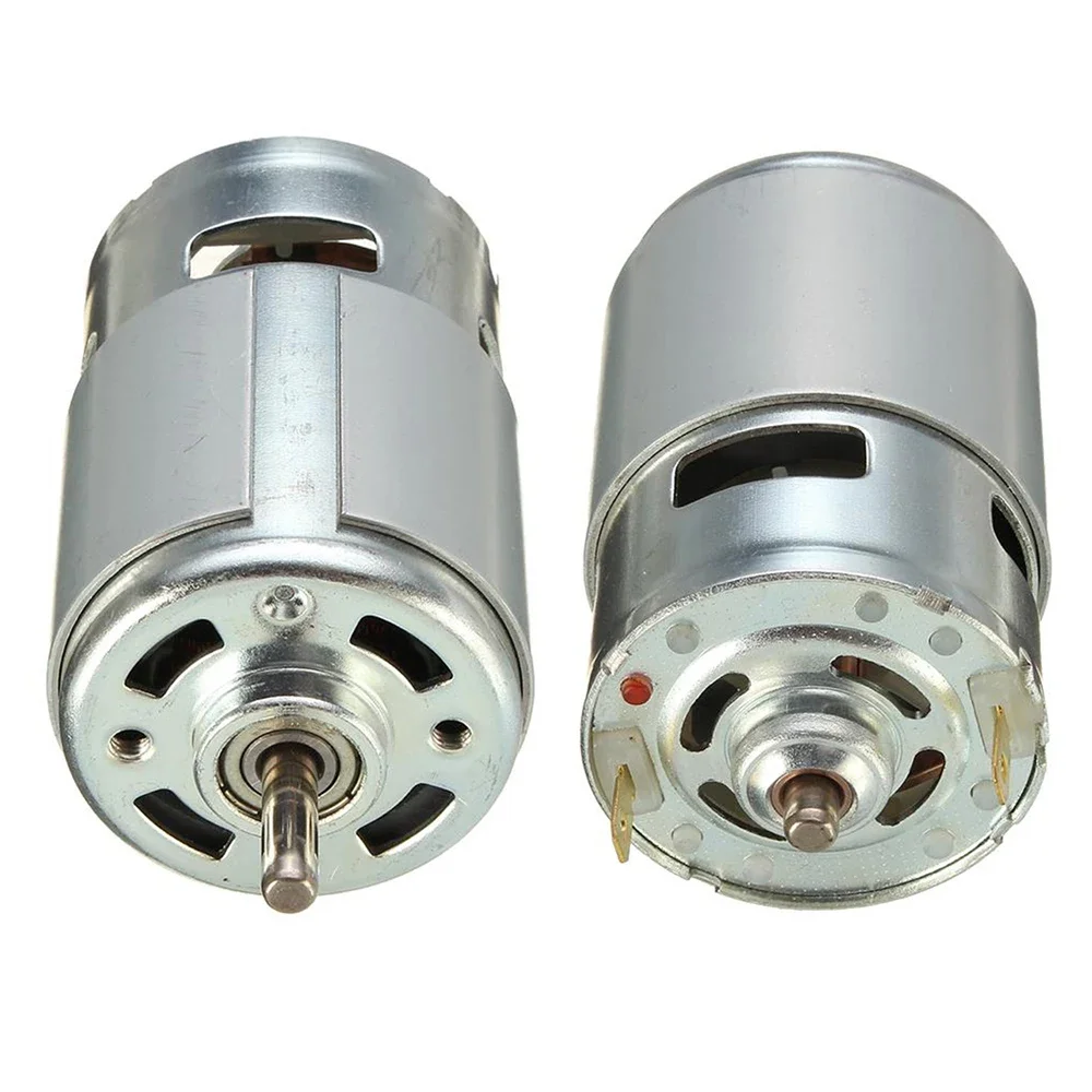 Double Ball Bearing  Electric Brush DC Motor Customized Large Torque High Speed 42mm 775 12v 24v 20000 rpm