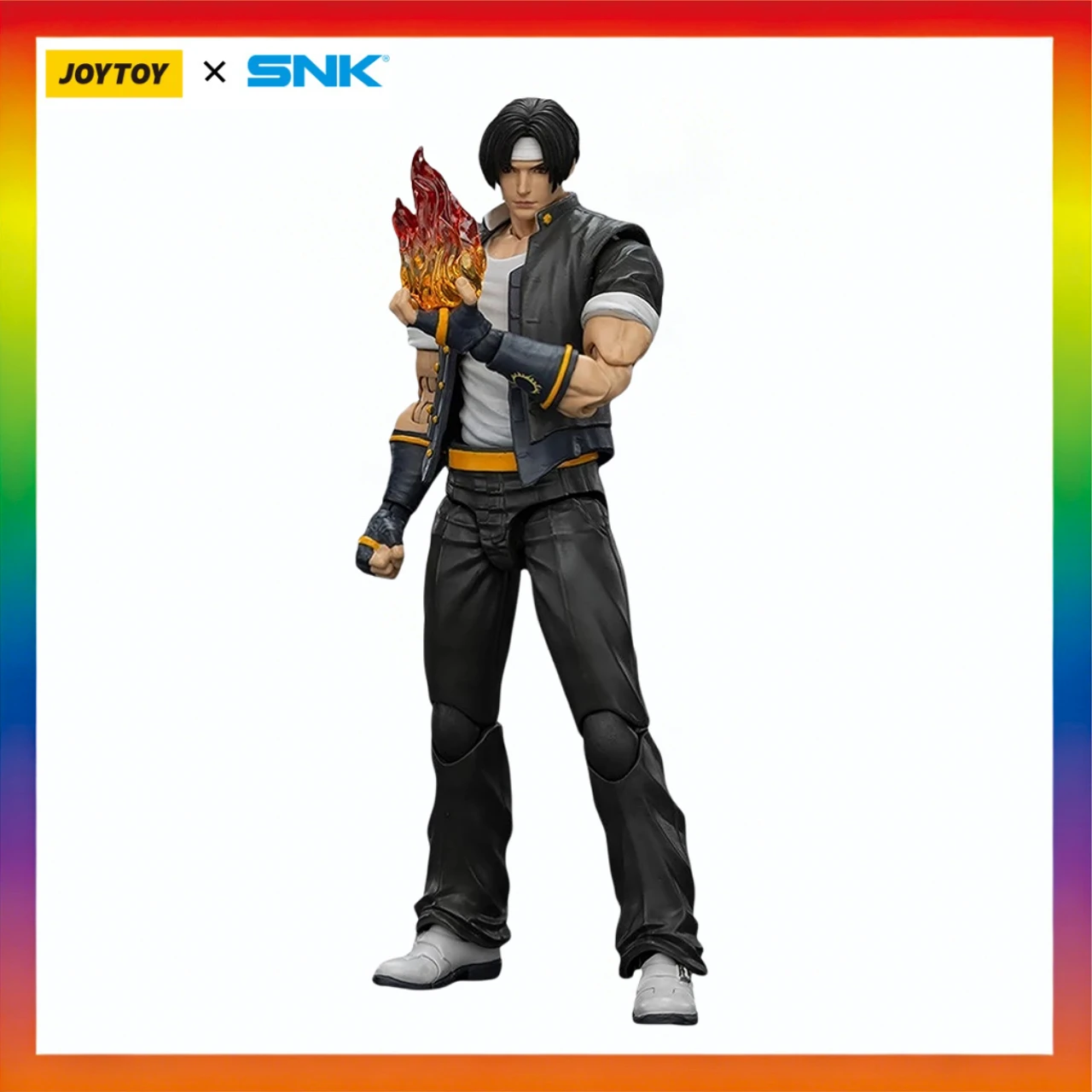 

Original JOYTOY THE KING OF FIGHTERS '98 ULTIMATE MATCH Kusanagi Kyo Scale1/18 Animation Figures Model Toys Gift Collection