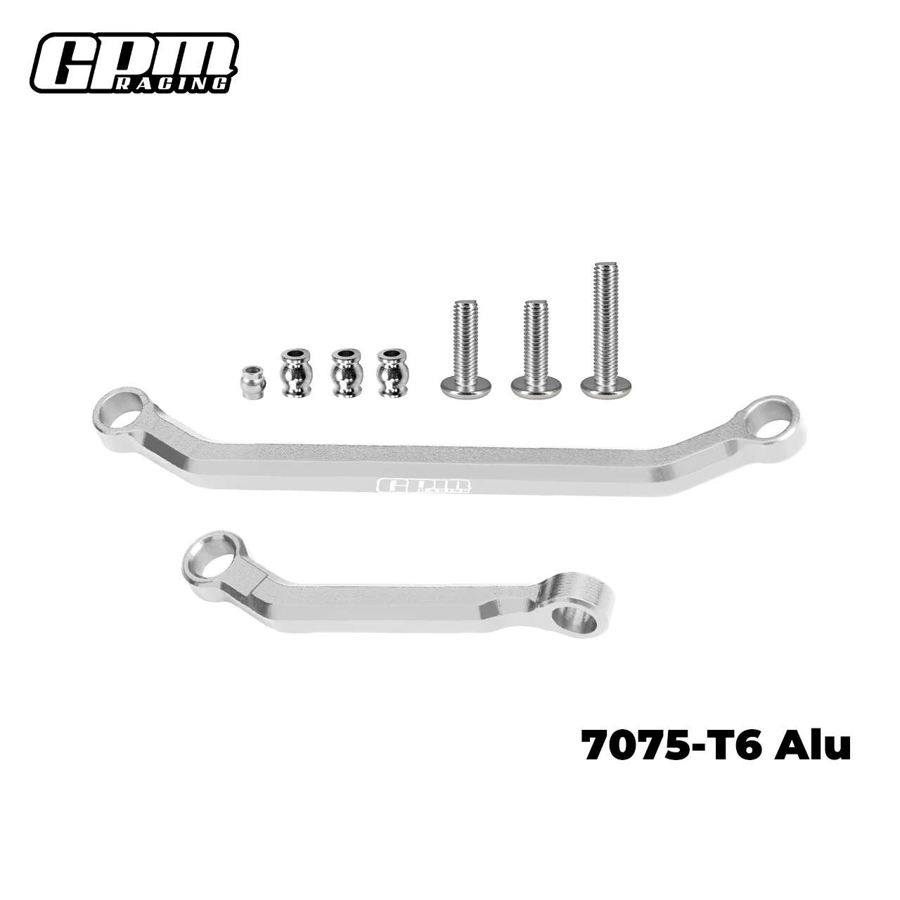 GPM 7075 Alloy Tie Rod Link & Drag Link Set AXIAL 1/30 SCX30 Ford Bronco Jeep