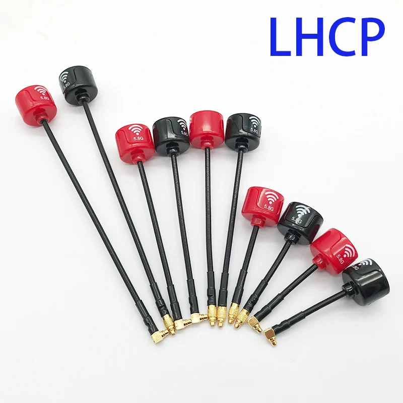 5,8G Lollipop LHCP Antenne High Gain 3Dbi MMCX Anschluss für Caddx VISTA Digitale HD DJI Luft Einheit FPV System racing Drone