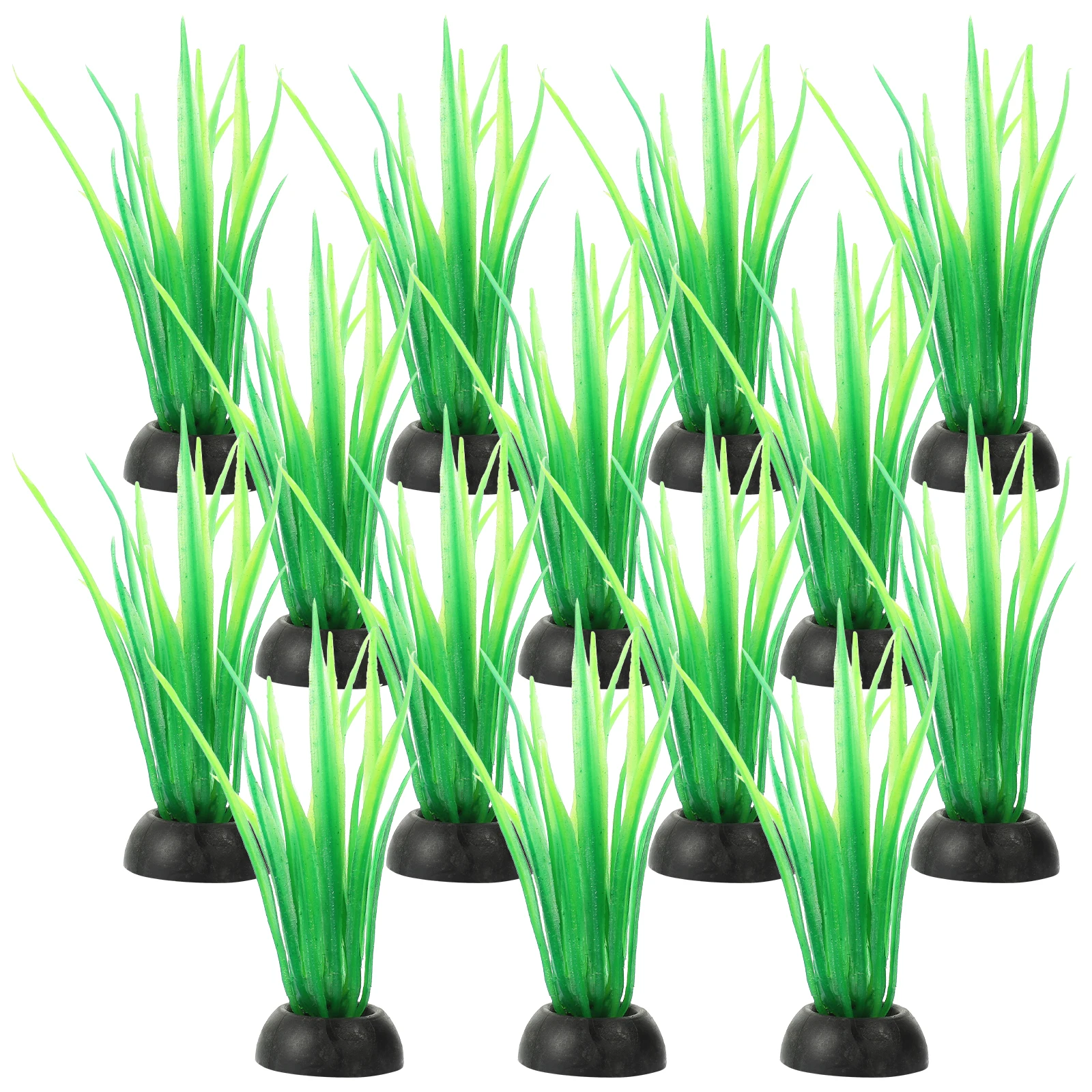 

Plastic Aquarium Plant Decorations Fake Fish Tank Plants Realistic Modeling Lifelike Safe Water Use Thick Bottom Accessories