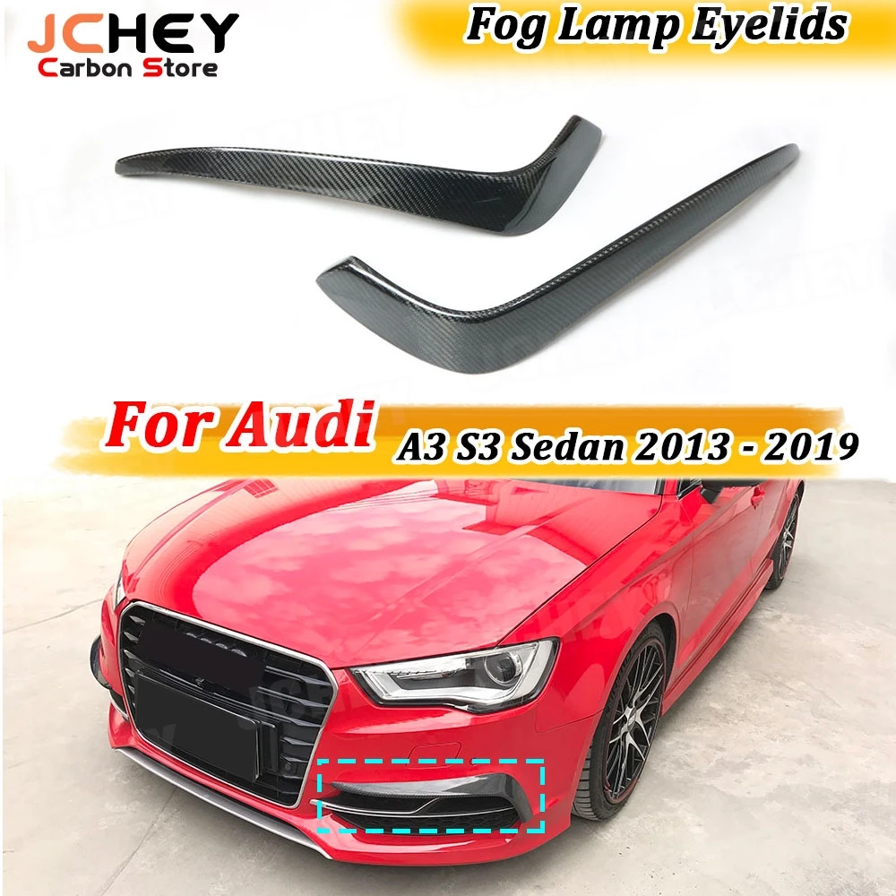 jchey-carbon-fiber-front-fog-lamp-eyelids-strip-frame-for-audi-a3-s3-sedan-2013-2019-bumper-trim-covers-frp