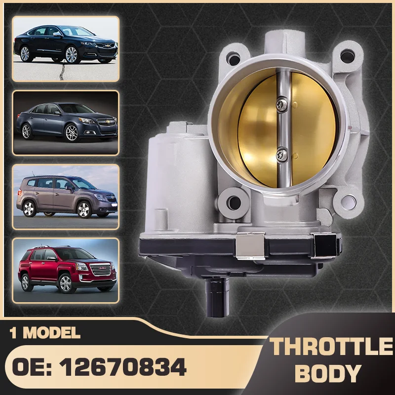 Conjunto del cuerpo del acelerador para Chevrolet Impala 2014 Chevrolet Malibu 2013-2014 Chevrolet Orlando 2012-2014 GMC Terrain 2012-2017