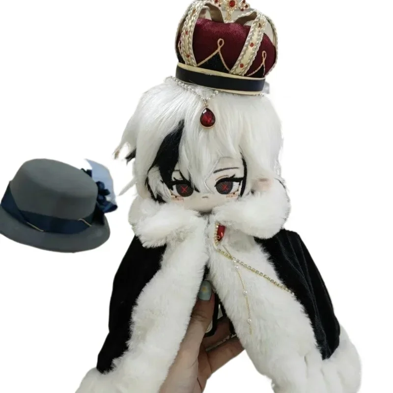 20cm アニメゲーム 原神 カワイイ コスプレ ぬいぐるみ ボディ スケルトン入り アルレッキーノ ソフトぬいぐるみ モデル おもちゃ フィギュア ファン ギフト