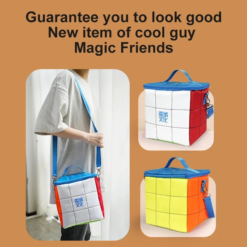 [CubeFun]MoYu Multi Functional Magic Cube Pack Organizer Bag Competition Receive Travel Leisure Handbag Children For Gifts