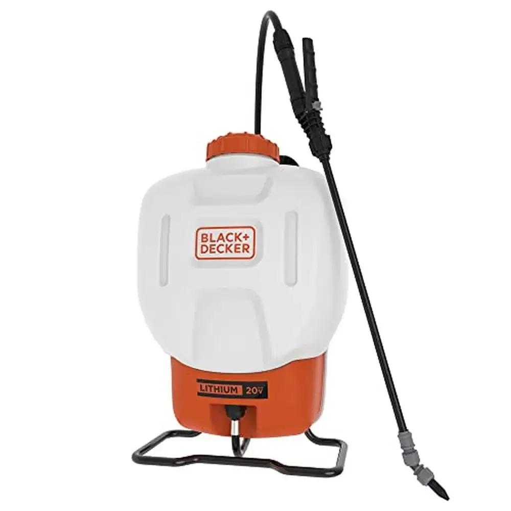 

20V MAX Lithium-ion Cordless Backpack Sprayer 4 gal. Tank Comfort Grip Viton Seals Professional Shut-off Garden Chemical