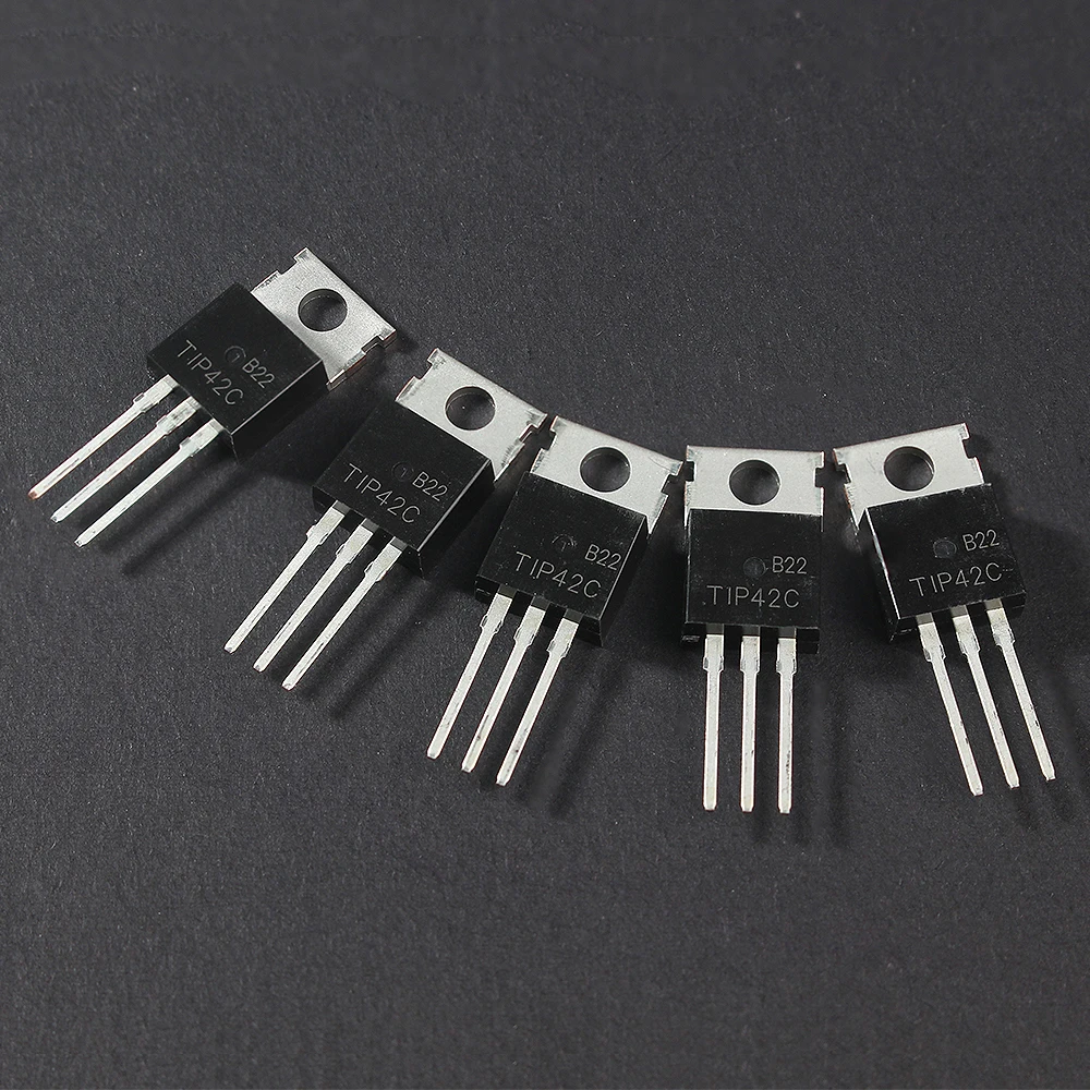 35pcs TIP31C TIP32C TIP41C TIP42C TIP122 TIP127 TIP142 TO-220 PNP NPN Transistors Kit 7 Values X 5pcs=35pcs
