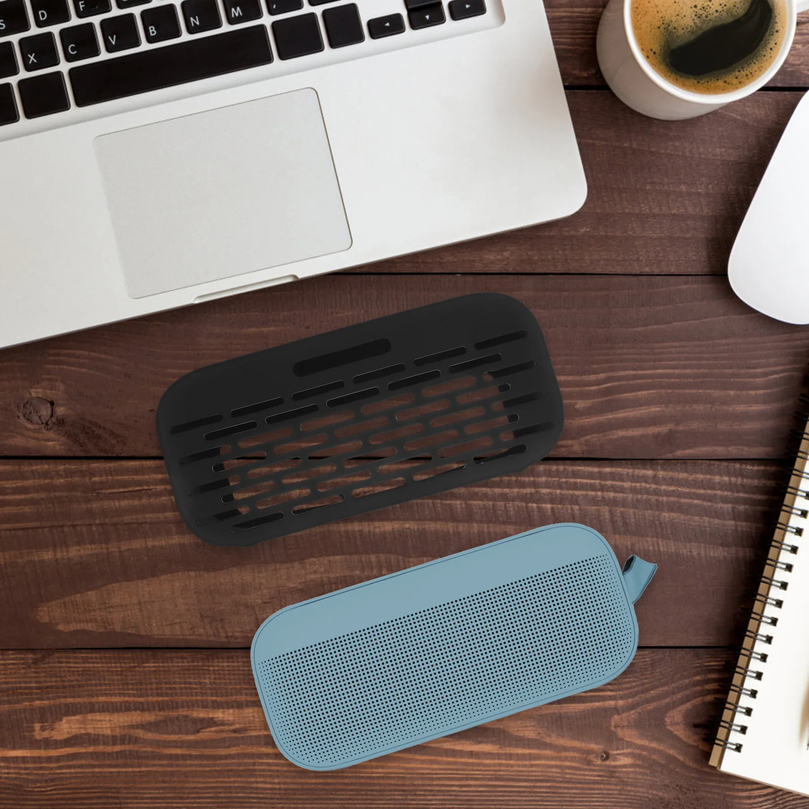 

Speaker Cover for Flex Wireless Portable Speaker Protective Silicone Aluminum Shell Scratch Bump Resistant Decorative