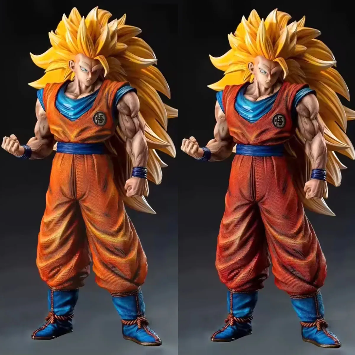 

30CM Dragon Ball Z Son Goku SSJ3 Figure Super Saiyan Son Goku Action Figures Pvc Model Statue Collection Decoration Toys Gift