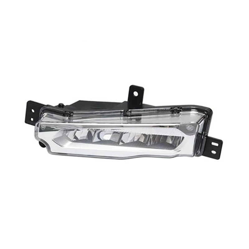 1Set Car Front Bumper Fog Lamp Grille Frame Trim Strip & LED Daytime Running Light Parts For BMW X3 X4 G08 G02 G01 2018-2020