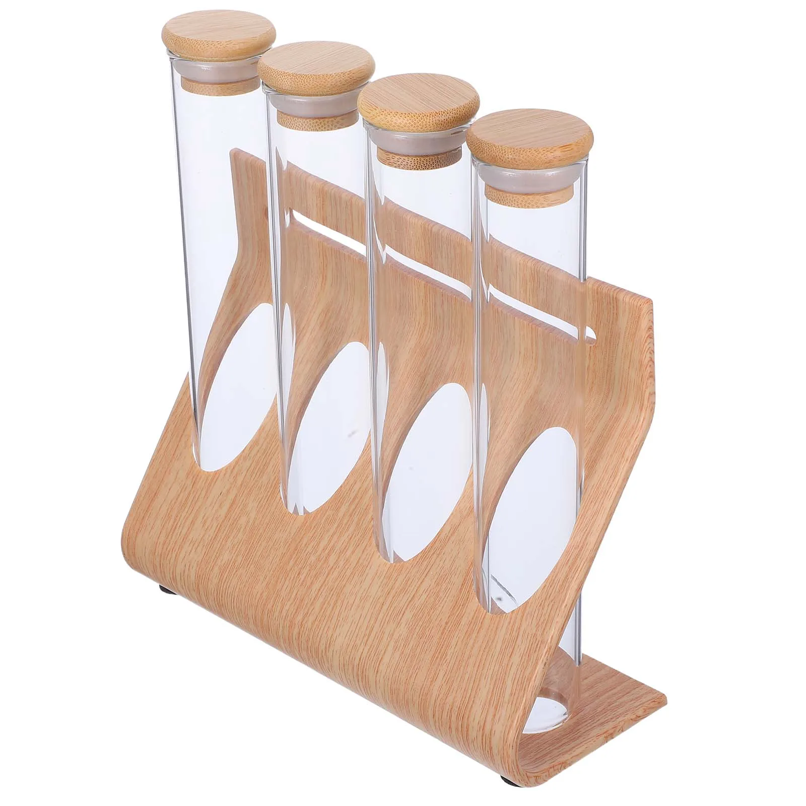

Coffee Beans Display Jar Storage Tubes Glass Bottle Rack Clear Tube Test Tube St Decorative HOLDER Kitchen Bar Cafe Restaurant