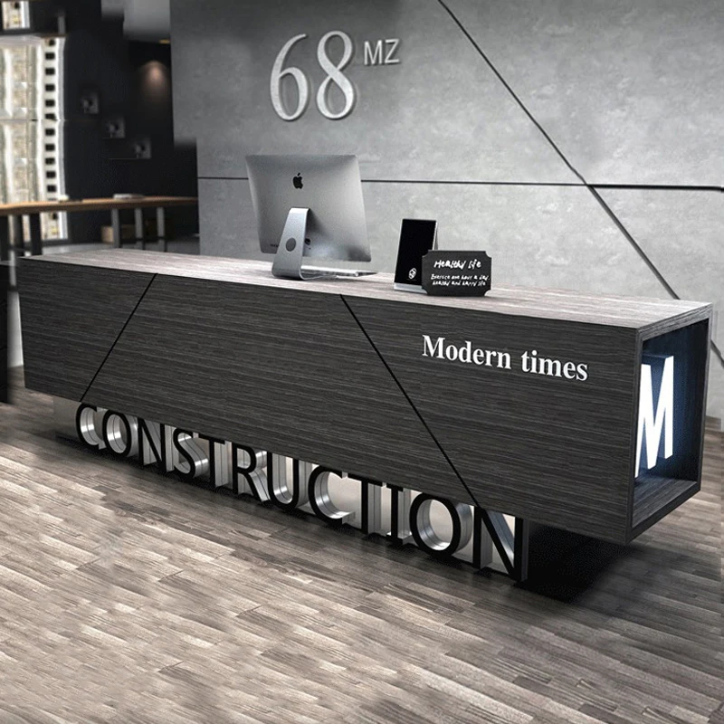 Hospital Study Reception Desk Front Console Restaurant Cashier Reception Desks Modern Luxury Empfangstheke Salon Furniture