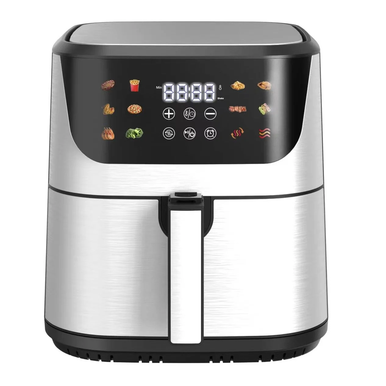 360heated-air-circulation-8liter-9l-10l-stainless-steel-digital-air-fryer-brushed-surface-non-stick-cooking-smart-wifi-air-fryer