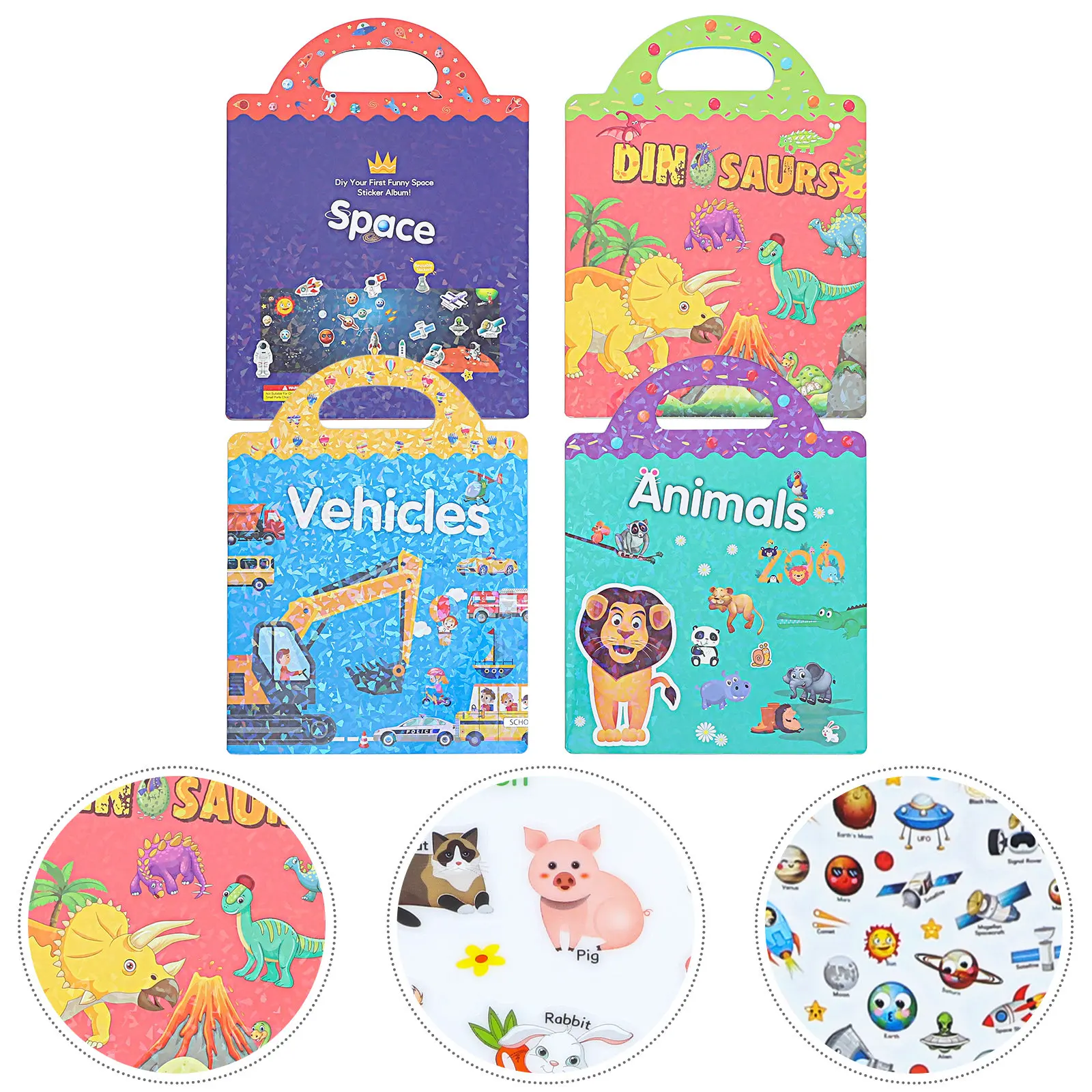 car-sticker-book-preschool-for-toddlers-reusable-sticky-books-activity-kids-train-stickers