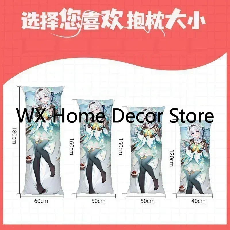 New Style Anime Dakimakura Hololive Takanashi Kiara Hugging Body Otaku Waifu Pillowcase Bedding Decor Cushion