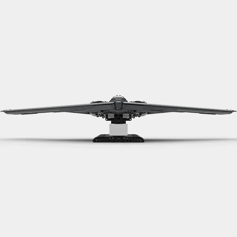 Military Fighter Model Moc Building Bricks 1:72 Scale B-2 Bomber Technology Modular Blocks Gift Christmas Toys DIY Sets Assembly