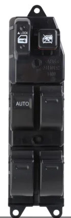 

Master Control Panel Power Window Switch 12V Compatibility Direct Fit Replacement Electronic Plastic Materials