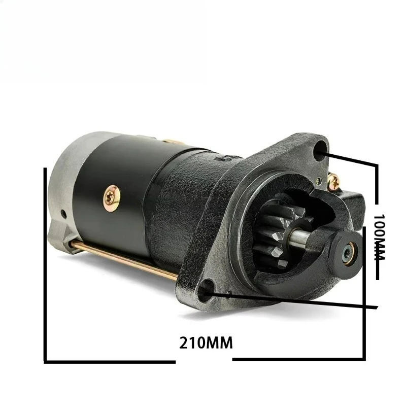 QDJ1257A Generator Starter Motor Fit 198 1100 Generator Engine Starting Replacement Spare Part