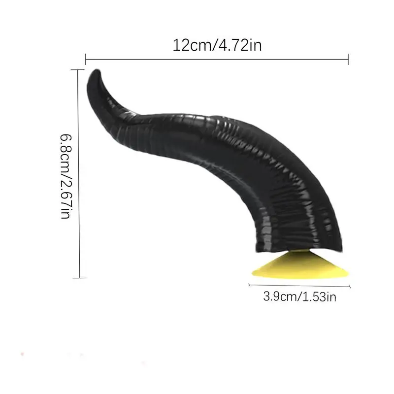 Decoración para casco eléctrico de motocicleta con personalidad bonita, cuernos del diablo, accesorios para casco de motocicleta, pegatinas, estilo de Cosplay, 2 uds.