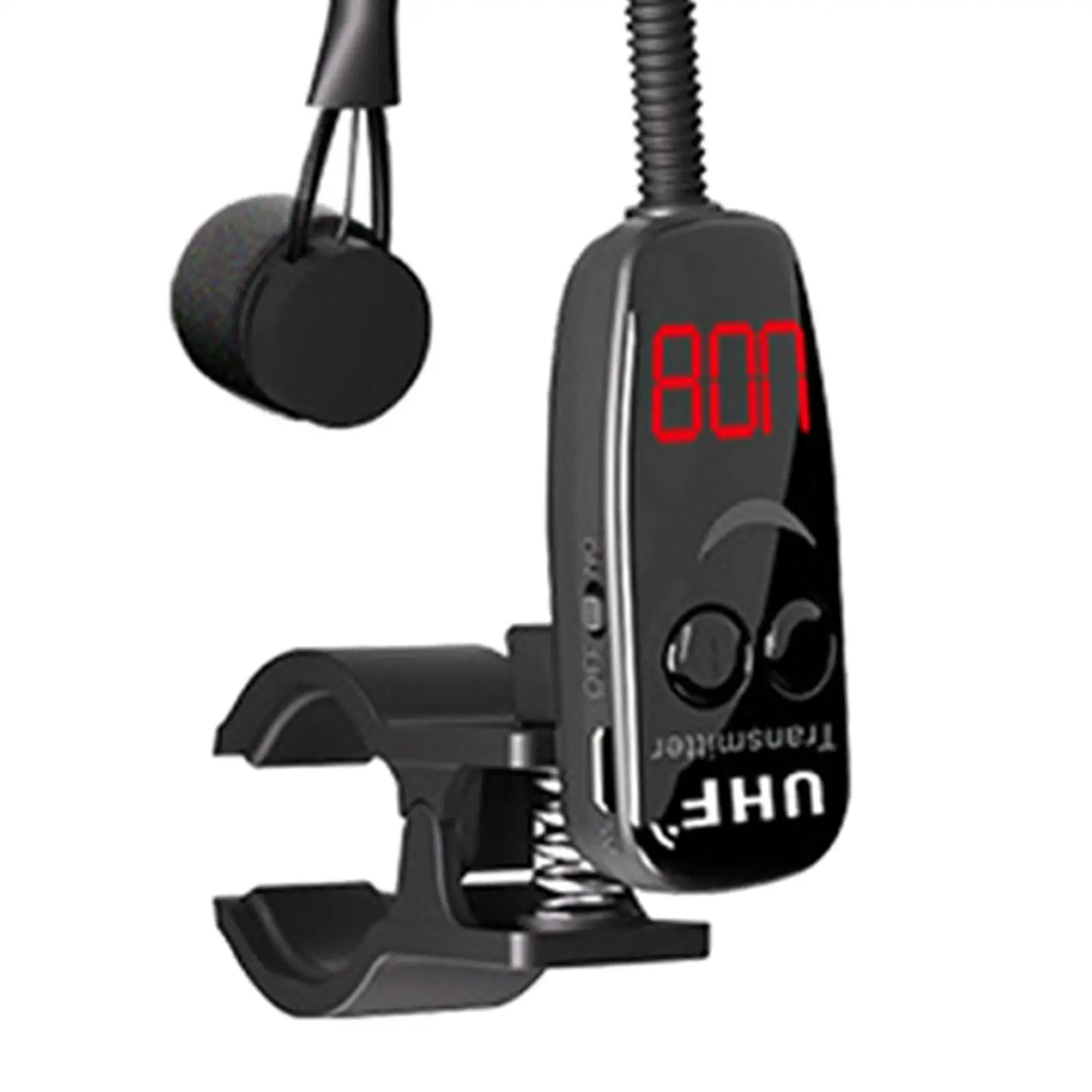 Cordless Instruments Pickup Cordless Mic Lightweight Plug and Play Transmitter
