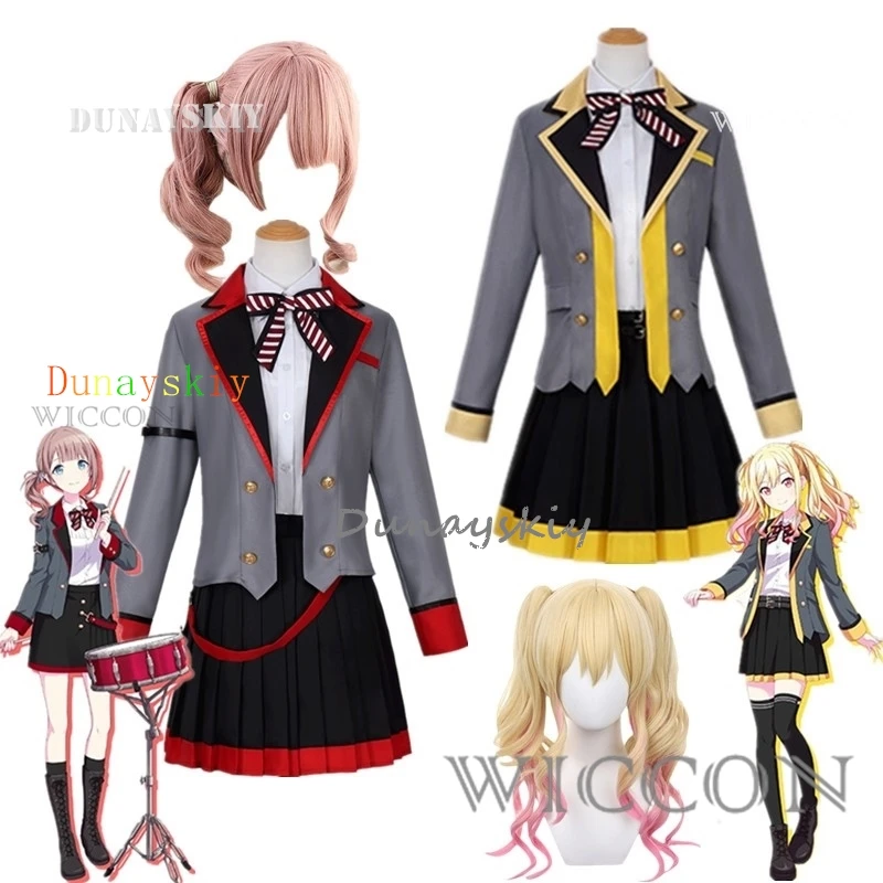 Progetto Sekai Colorful Stage Leo Need Mochizuki Honami Cosplay Tenma Saki Hinomori Shiho Hoshino Ichika Cosplay PJSK Costume parrucca