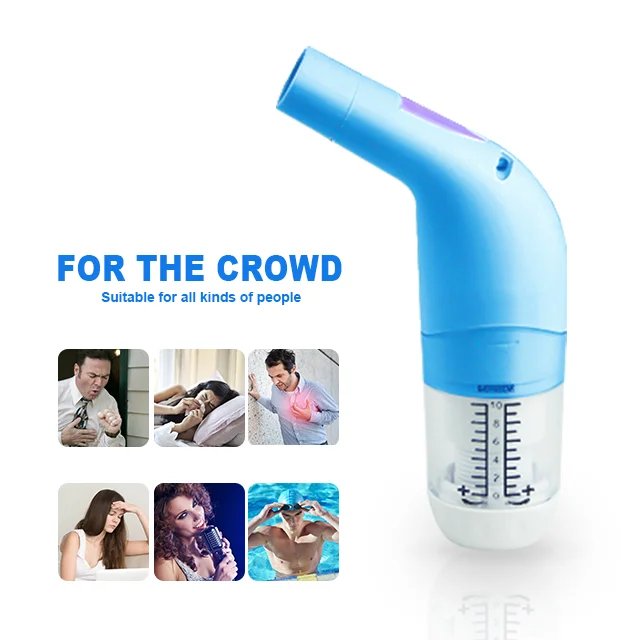 Portable Multi-Color Safe Material Lung Ventilation Breathing Trainer
